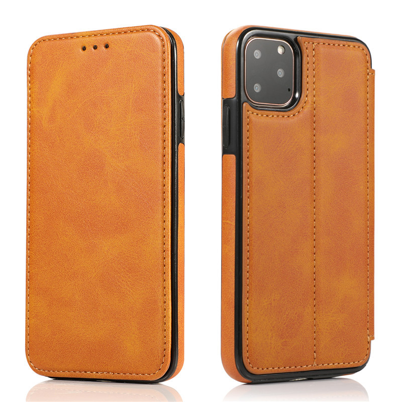 Flip Cover Leather Phone Case, designed with a premium leather finish 